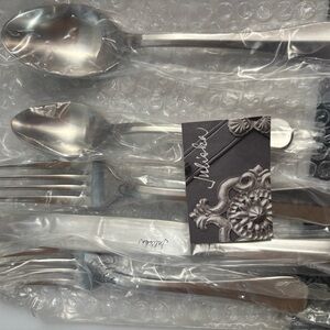 Mikasa Silver Flatware Set